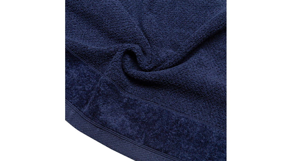 Ręcznik bawełniany ciemnoniebieski VITO 50x90 cm