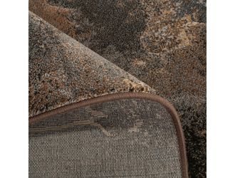Dywan abstrakcyjny brązowy SORRENTO 120x170 cm