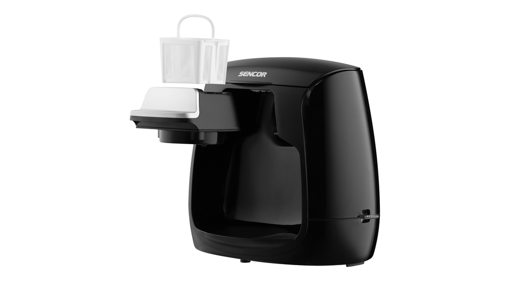 Filtr do modelu SENCOR SCE 2100BK łatwo możesz wyczyścić, a ponadto nie wchłania aromatu kawy.
