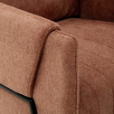 Fotel wypoczynkowy brązowy RENKA