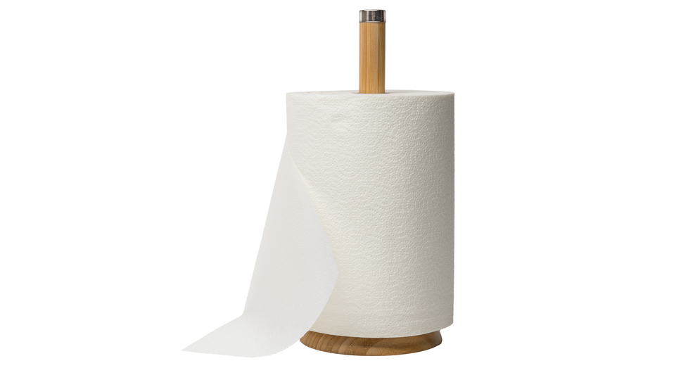 Stojak bambusowy na ręcznik papierowy 32 cm