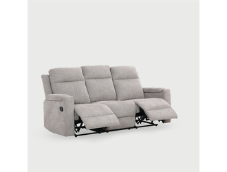 Sofa z funkcją relaksu beżowa ZAVIT