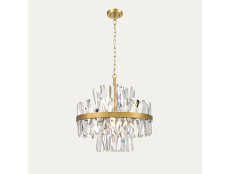 Lampa wisząca glamour złota CONSTANTINOPLE 50 cm