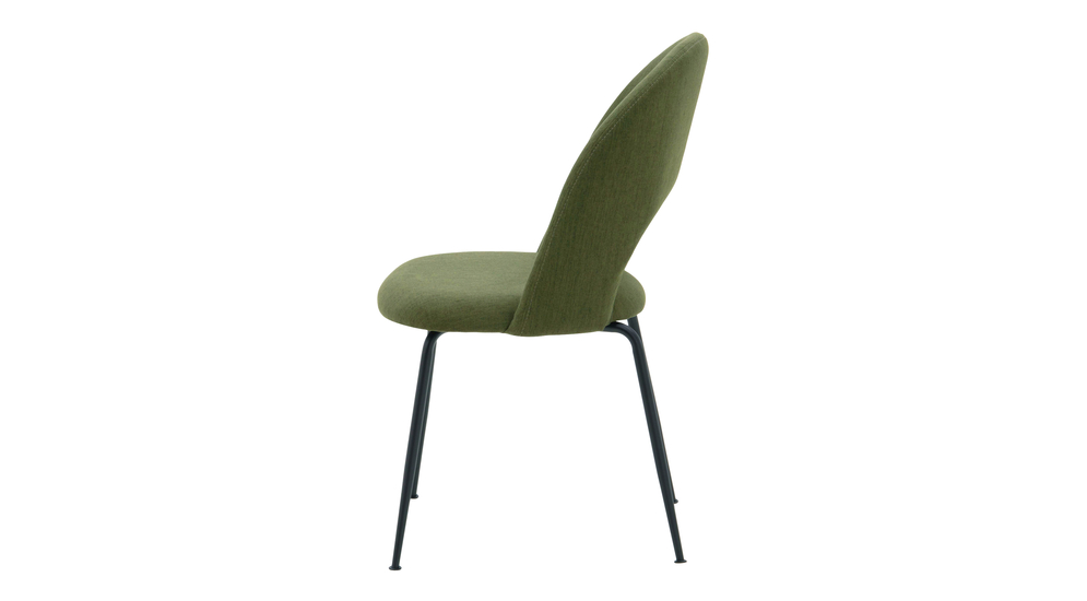 Krzesło z dziurką zielone APTERA