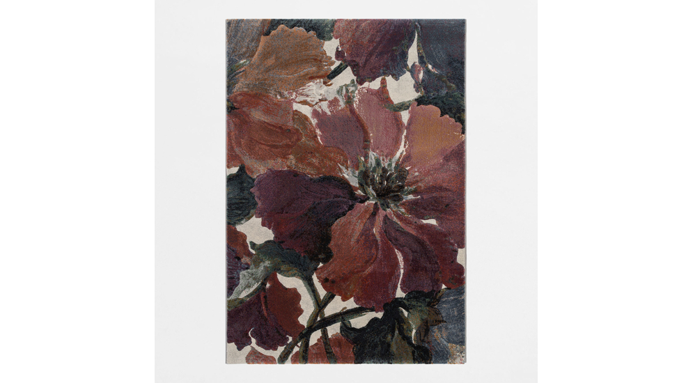 Dywan w kwiaty SORRENTO 120x170 cm wykonany z przędzy polipropylenowej.  