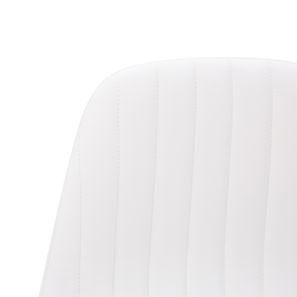 Krzesło barowe białe LOMME