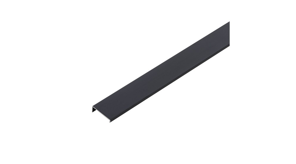 Profil boczny typ L do szaf ADBOX czarny LADO 233,6 cm