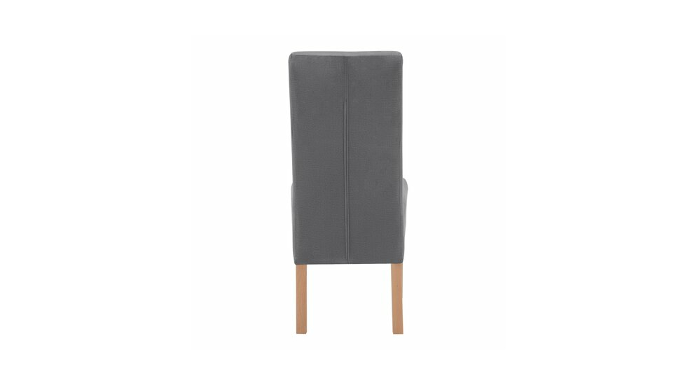 Krzesło tapicerowane szare BLAINE