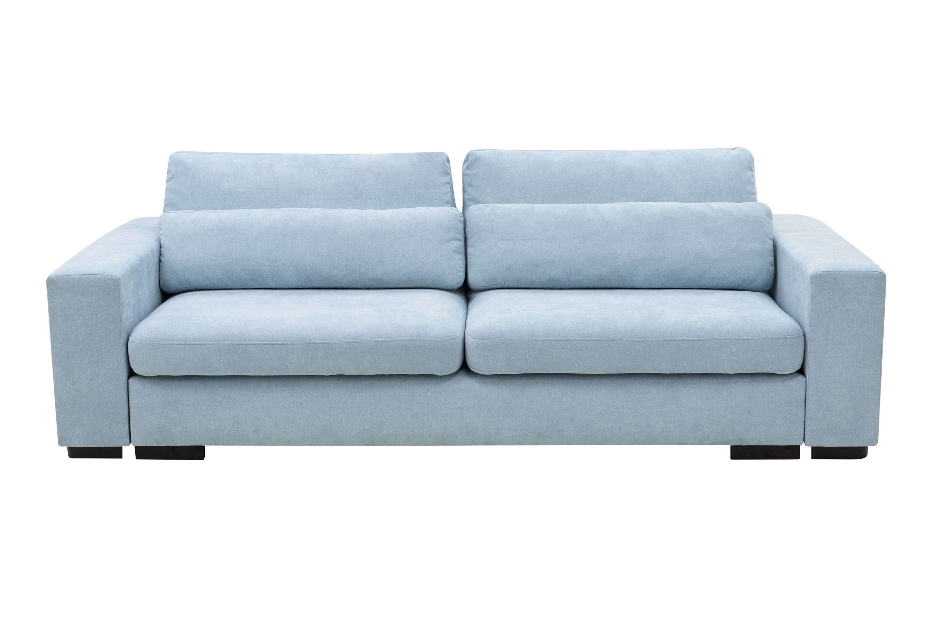 Funda Sofa cama retratil Retrátil reclinável malha gel azul de 110cm x  170cm para sofá de 2 cuerpos