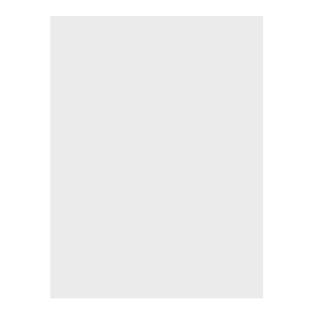 Formatka stojąca PIANTA 58x77 biały, wysoki połysk
