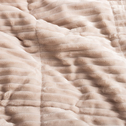 Narzuta sztruksowa kremowa SALSA 220x200 cm