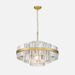 Lampa wisząca glamour złota CONSTANTINOPLE 60 cm