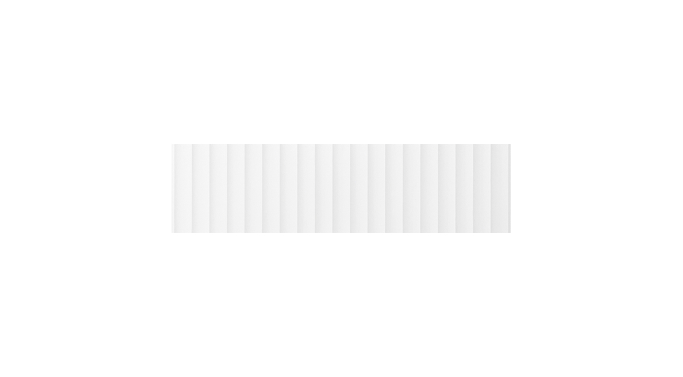 MULTIMOD front TEAR biały 59,6x15,6 cm