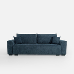 Sofa 3-osobowa granatowa ALICANTE