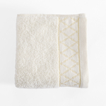 Ręcznik bawełniany kremowy LAYLA 30x50 cm