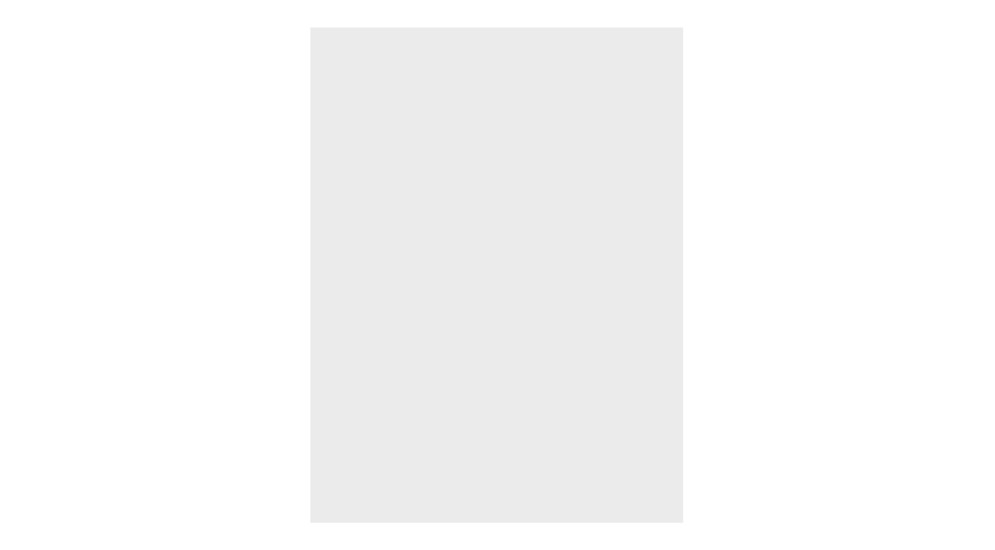 Formatka stojąca PIANTA 58x77 biały, wysoki połysk