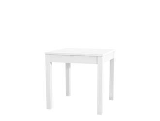 Stół kwadratowy ARIES biały