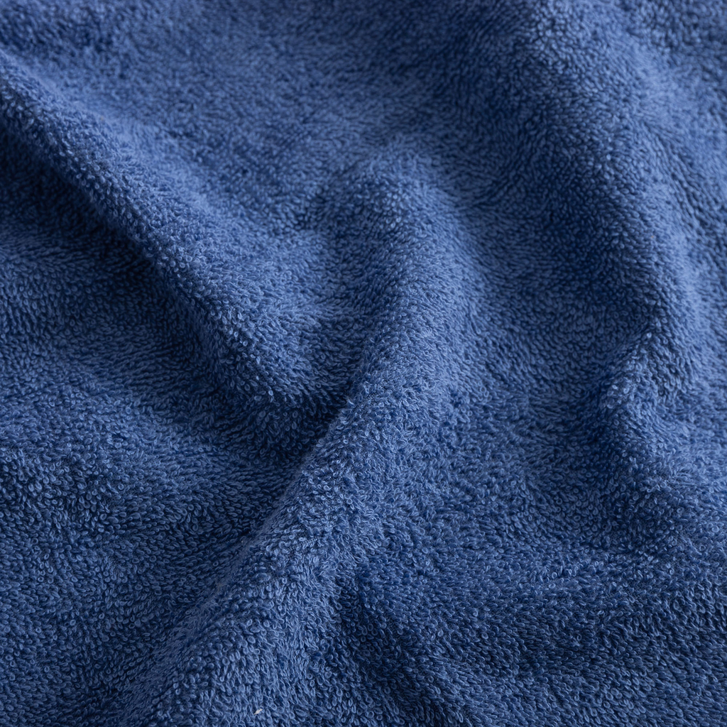 Niebieski ręcznik z bawełny do rąk