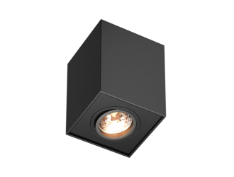 Reflektor natynkowy 1-punktowy czarny QUADRO SL 1