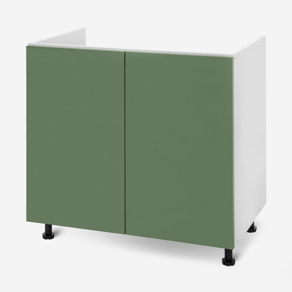 Szafka stojąca pod zlewozmywak BASIC PLUS BP/D80Z smoke green