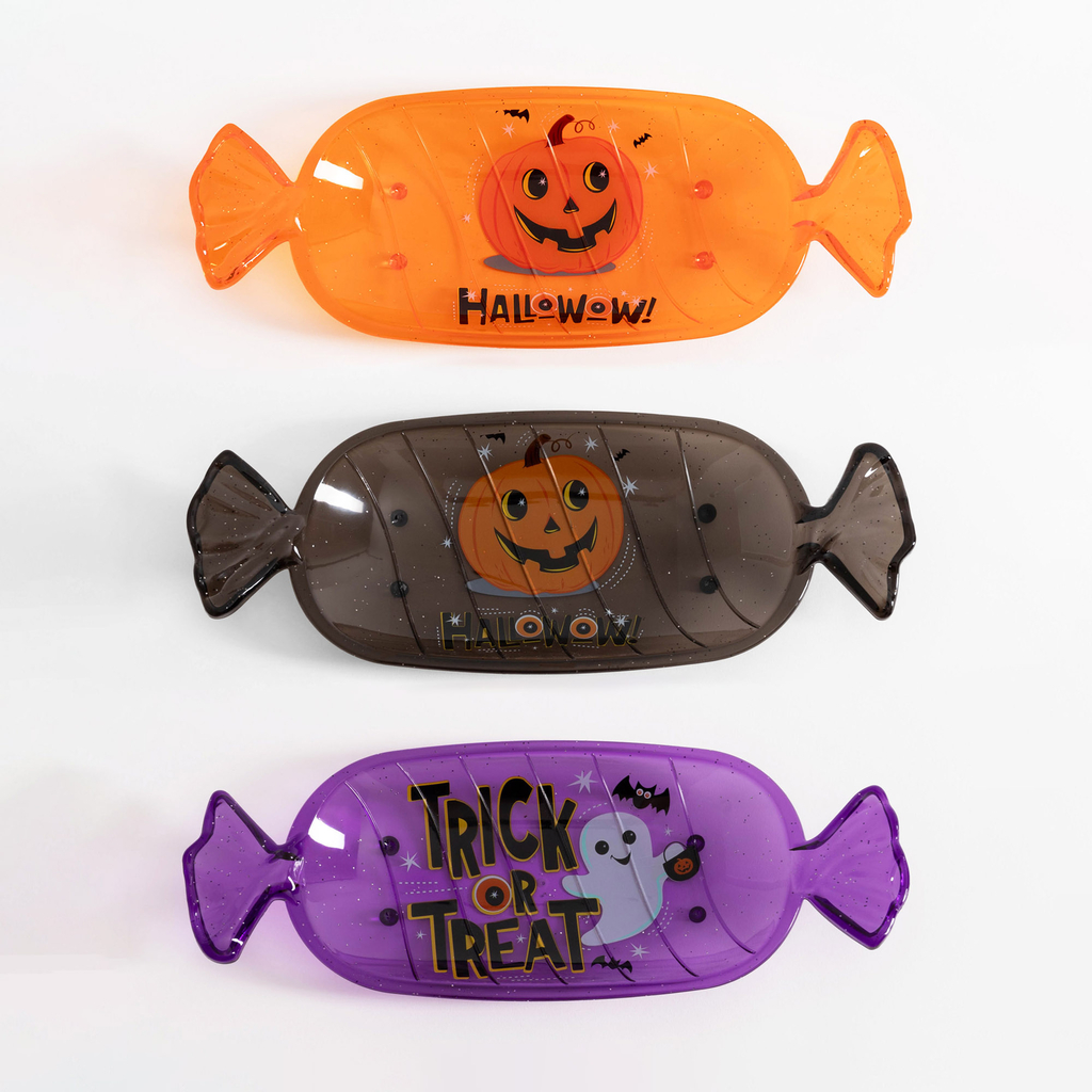 Taca dekoracyjna na Halloween CUKIEREK 13x36 cm MIX