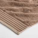 Ręcznik do kąpieli taupe VELA 70x140 cm