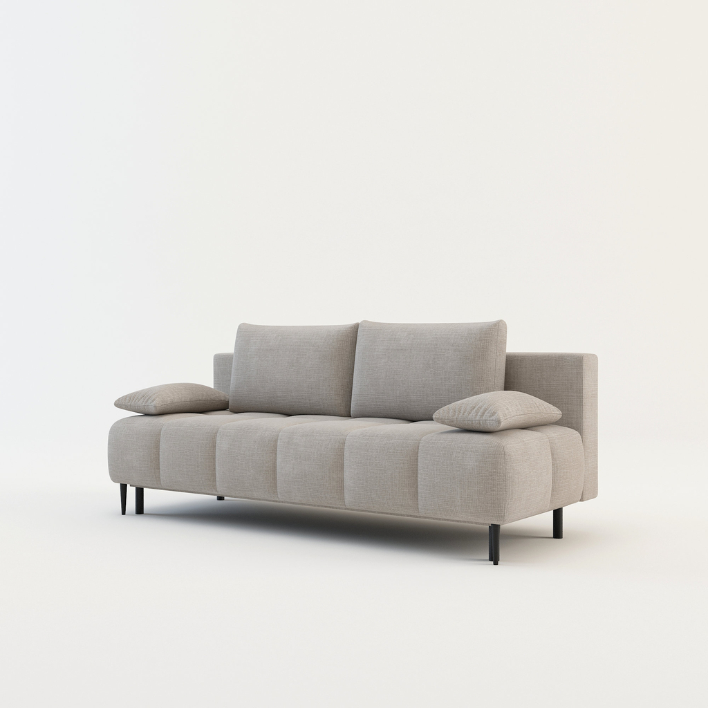 Sofa 3-osobowa beżowa VENEZIA