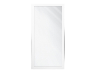 Lustro w białej ramie SLIM mat 67,5x127,5 cm