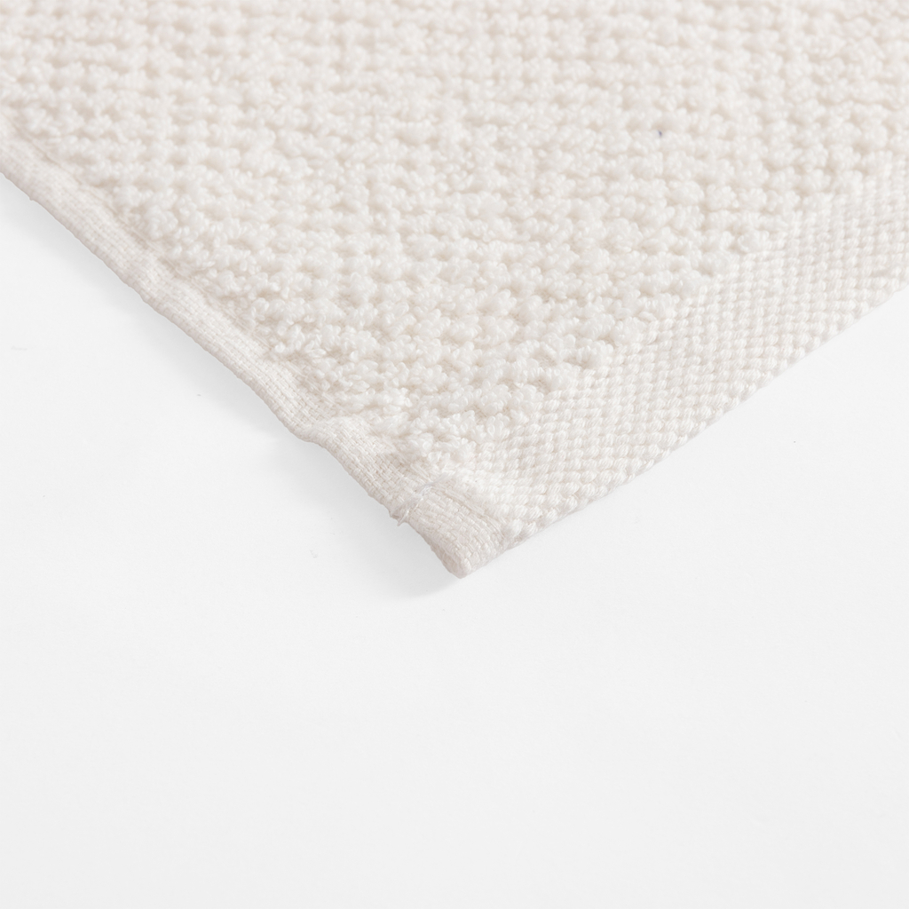 Miękki ręczniki z bawełny o kolorze ecru