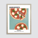 Obraz do kuchni PIZZA MARGHERITA 40x50 cm