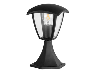Lampa zewnętrzna latarnia czarna IGMA 29,5 cm