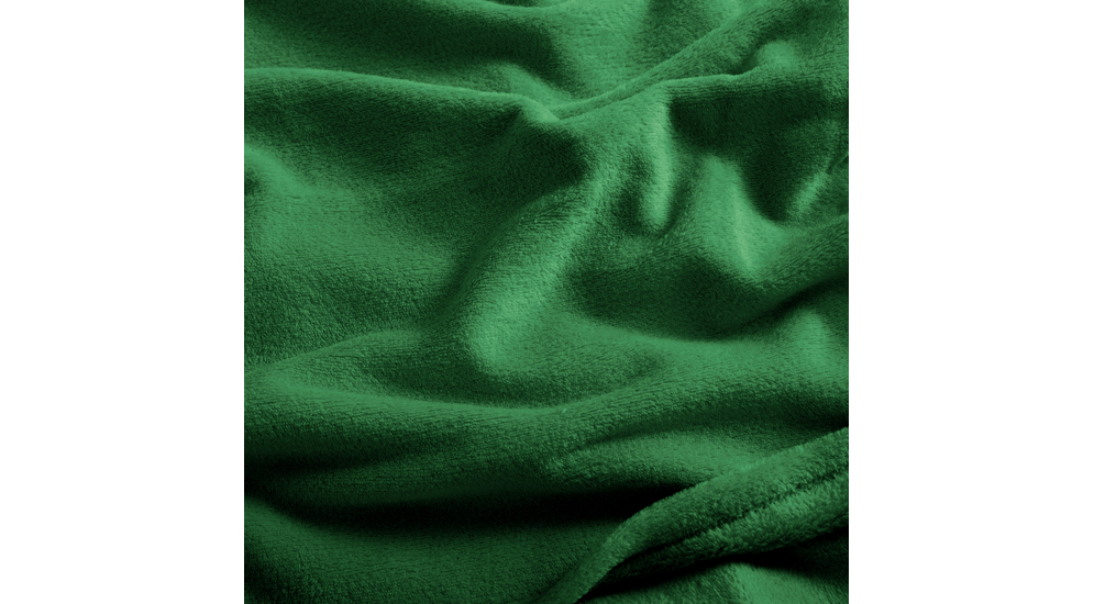 Koc zielony CORAL 130x160 cm