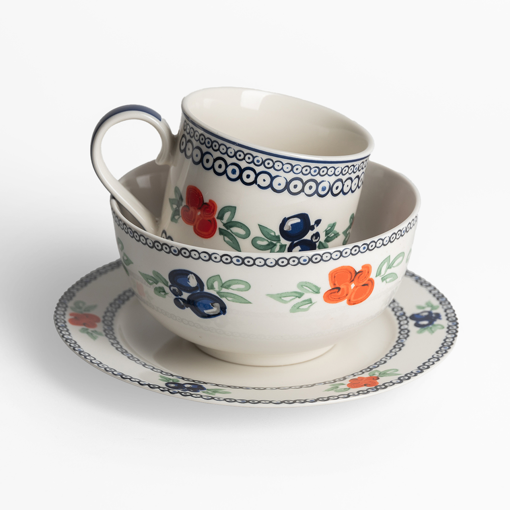 Salaterka porcelanowa KALINA 14 cm