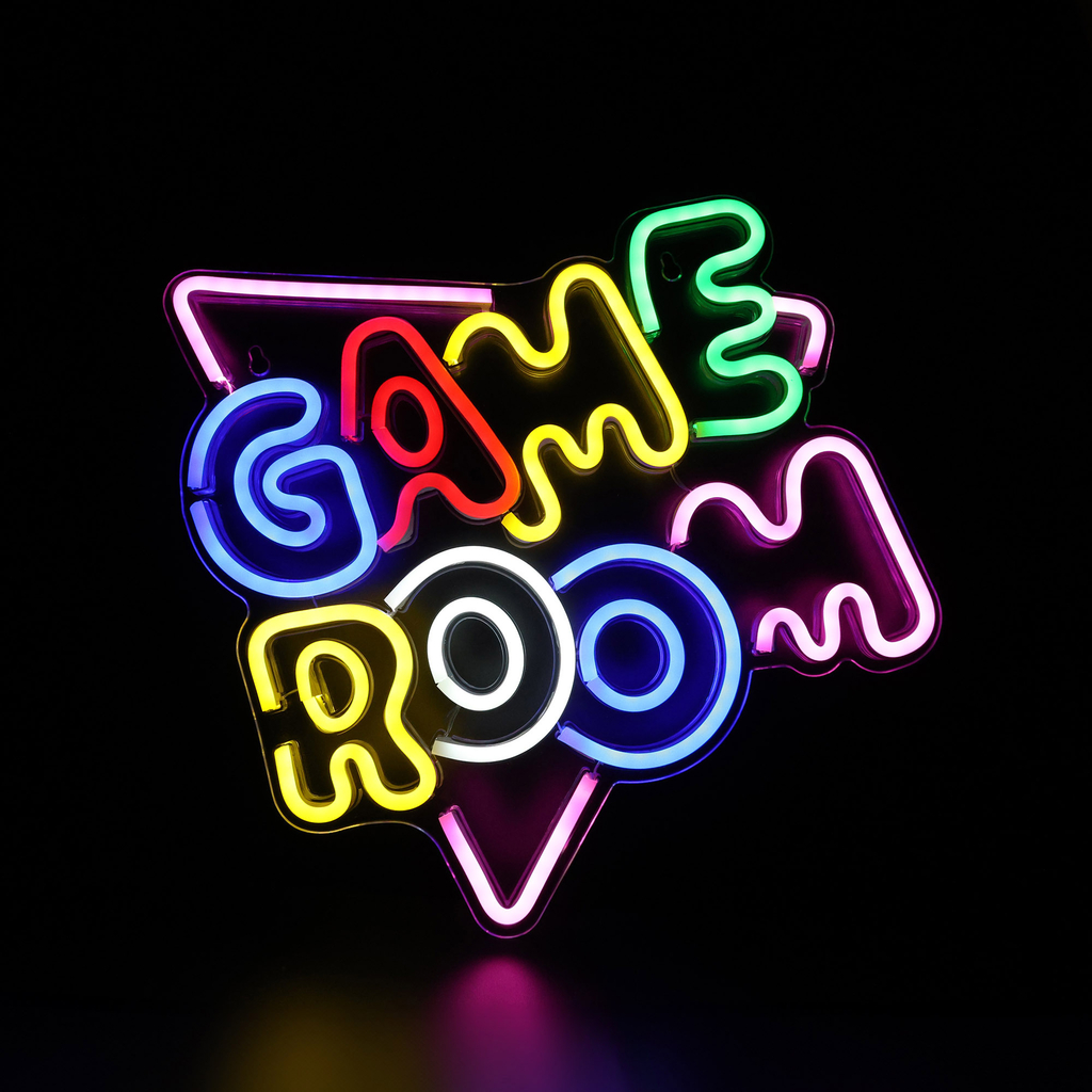 Dekoracja świetlna LED NEON GAMEROOM