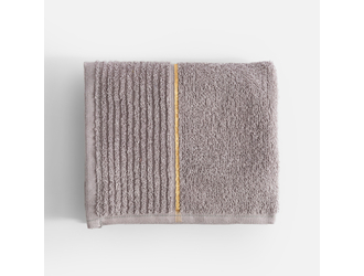 Ręcznik bawełniany jasnoszary GOLD NEW 30x50 cm
