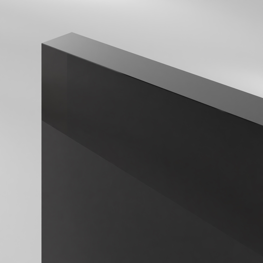 Front szuflady SALSA 80x25,3 czarny metalic połysk