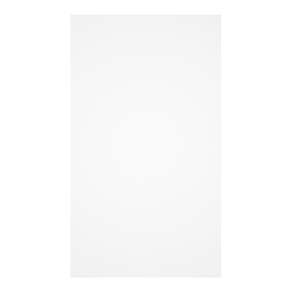 Formatka wisząca SOLA 34,5x60 biały polarny połysk