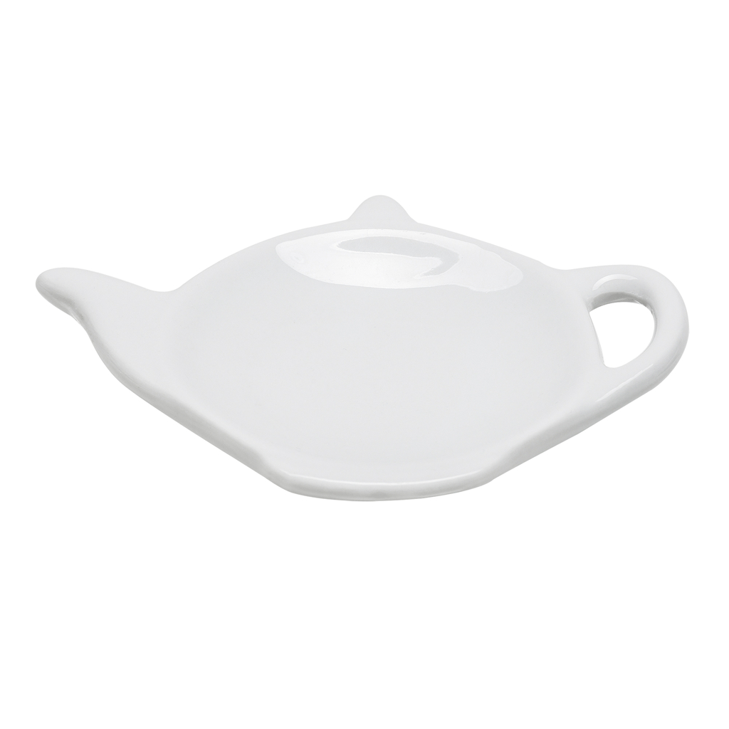 Podstawka porcelanowa na torebkę herbaty 12 cm MIX