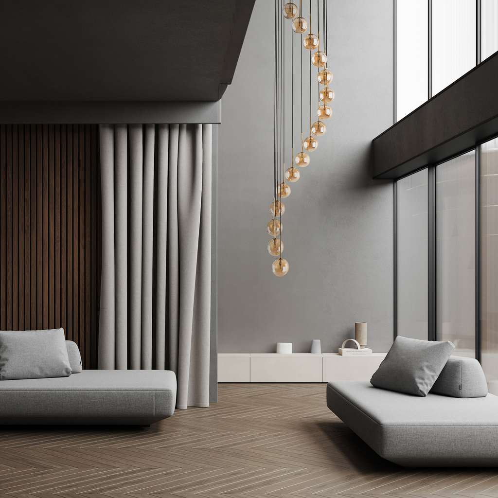 Wykorzystaj design lampy AURORA jako inspirację dla zaprojektowania wnętrza.