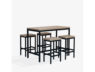 Komplet stołu barowego i 4 stołków OPTIMAXI
