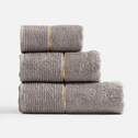 Ręcznik bawełniany jasnoszary GOLD NEW 50x90 cm