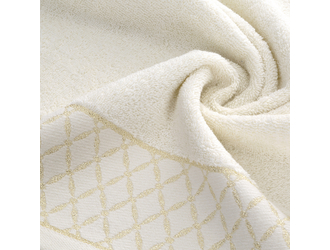 Ręcznik bawełniany kremowy LAYLA 50x90 cm