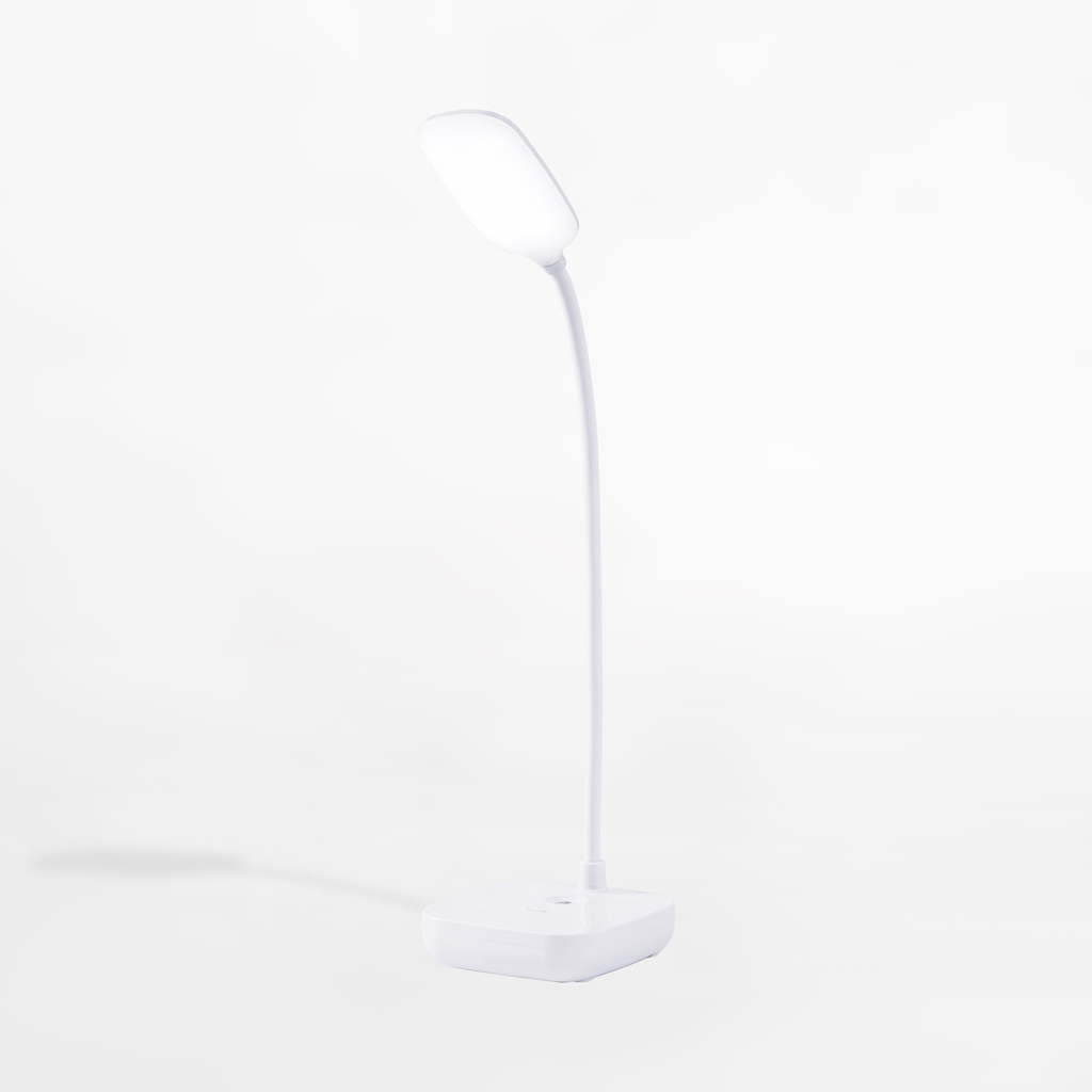 Lampa biurkowa LED 7W biała ładowana na USB