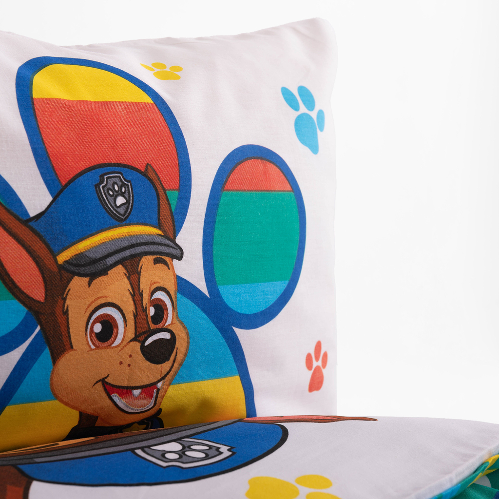 Pościel dziecięca bawełniana PAW PATROL 100x135 cm