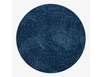 Dywan okrągły ciemnoniebieski CLEVER 130 cm