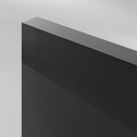 Formatka stojąca BARATO 58x214,6 czarny metalic połysk