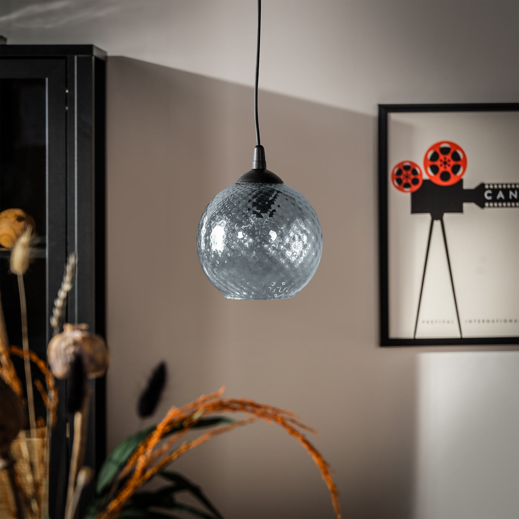 Lampa wisząca grafitowa MIX fi 18 cm