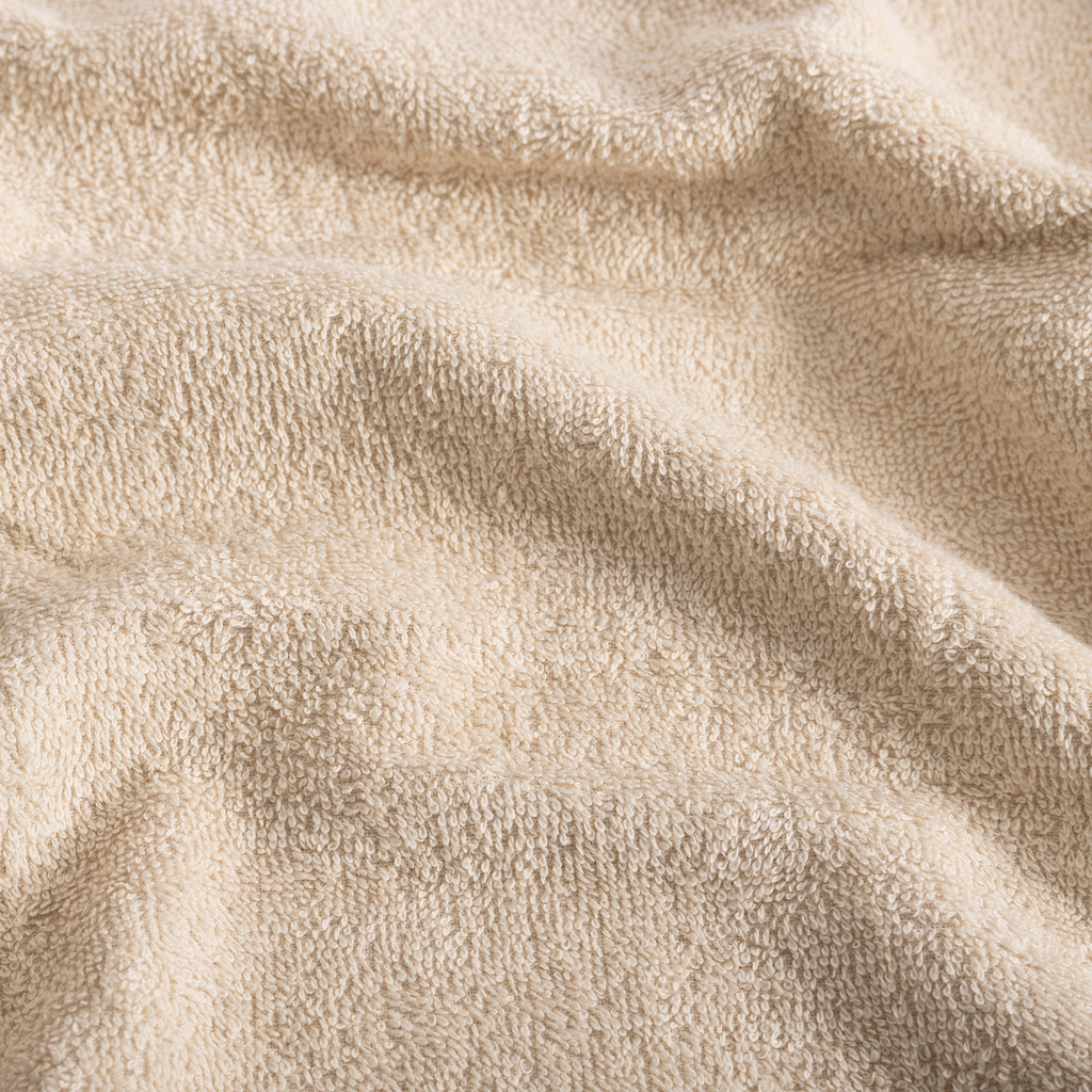 Kremowy ręcznik bawełniany