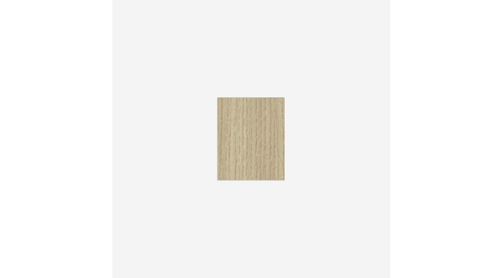 Formatki BASIC PLUS pozwolą Ci na estetyczne wykończenie kuchennych szafek w kolorze jasnego drewna.