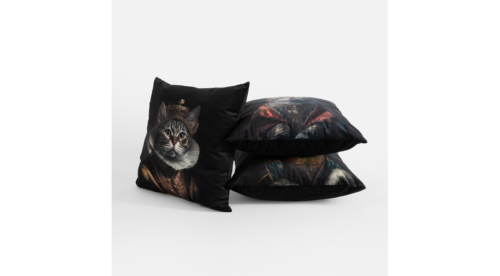Poduszki z grafikami kotów